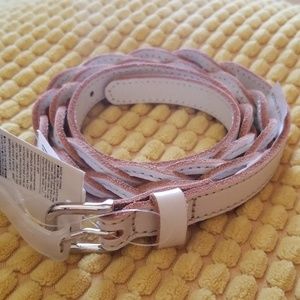 NWT Gap Stitch Braided Leather Belt
